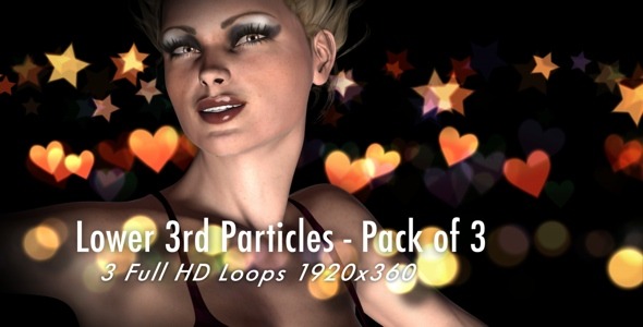 Lower 3rd Particles Pack Of 3 Loops Lower 3rd Particles Pack Of 3 Loops
