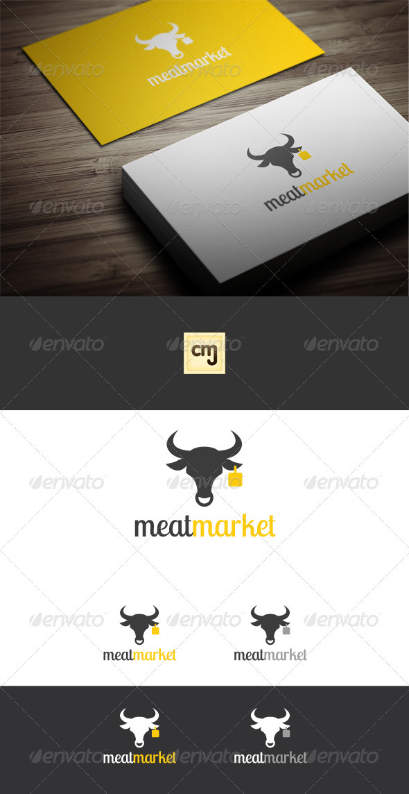 Meat Market Logo Template