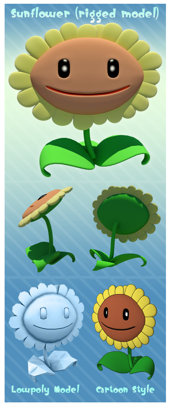 Sunflower rigged Sunflower rigged