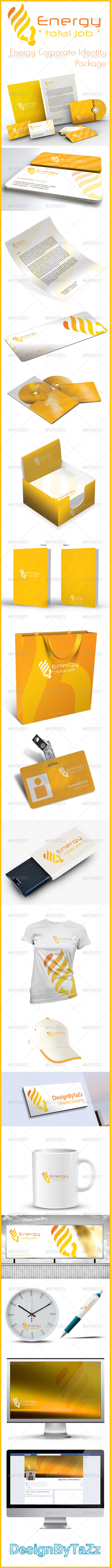 Energy Corporate Identity Package Energy Corporate Identity Package
