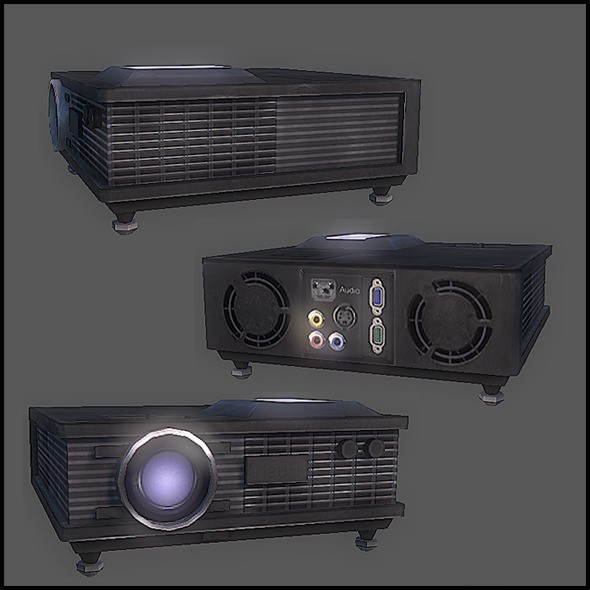 Digital Projector - 3DOcean Item for Sale