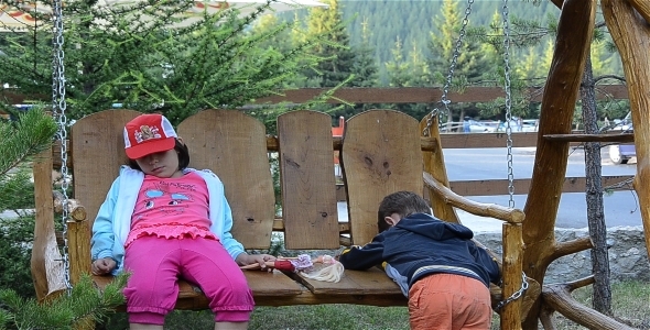 Kids Sitting Kids Sitting