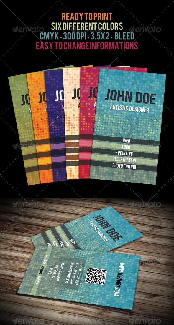Fresh Business Cards - Creative Business Cards