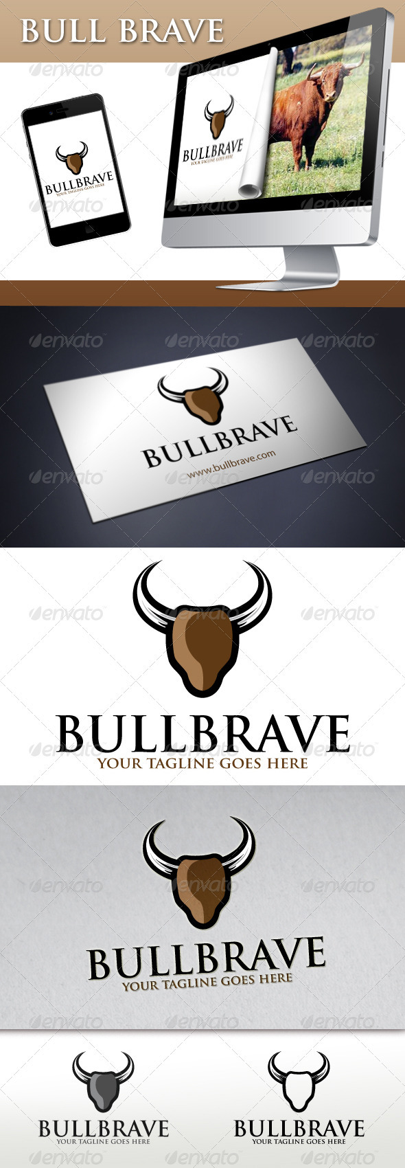 Bull Brave Logo