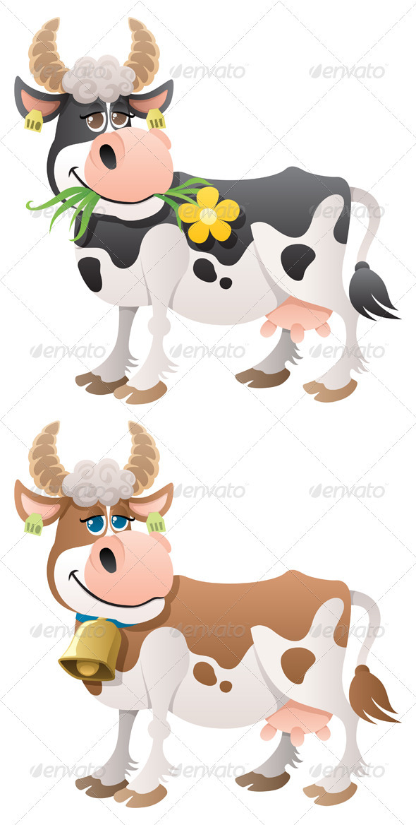 cow cdr clipart - photo #3