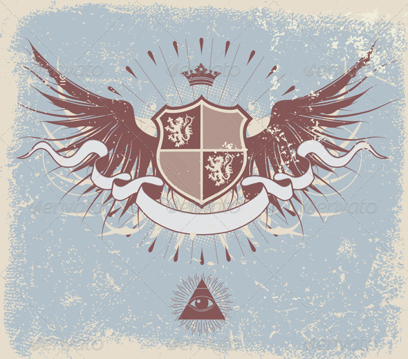 Heraldic shield Heraldic shield