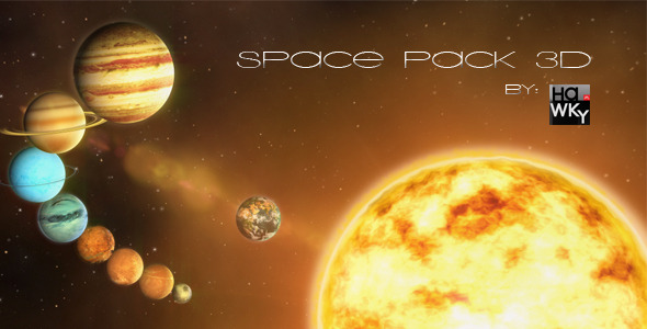 3D Space Pack by hawky | VideoHive