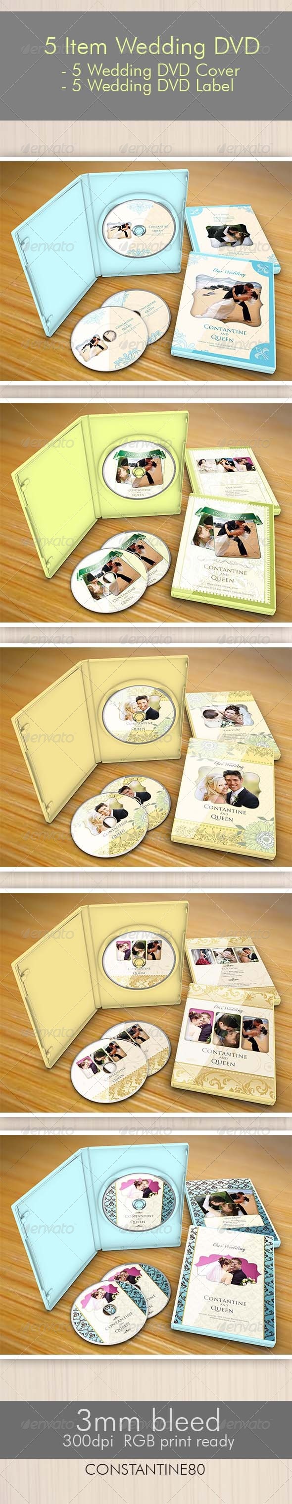 5 Item Wedding DVD