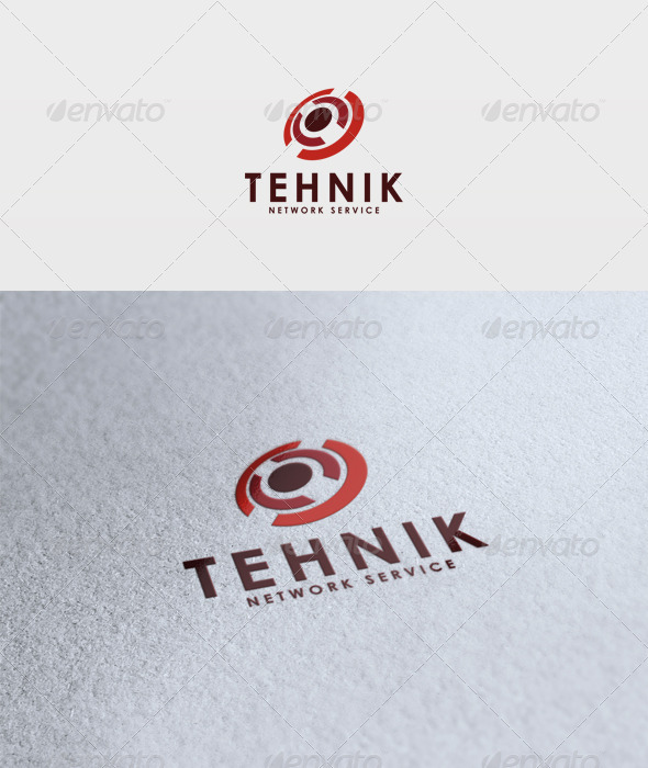 Tehnik Logo - Vector Abstract