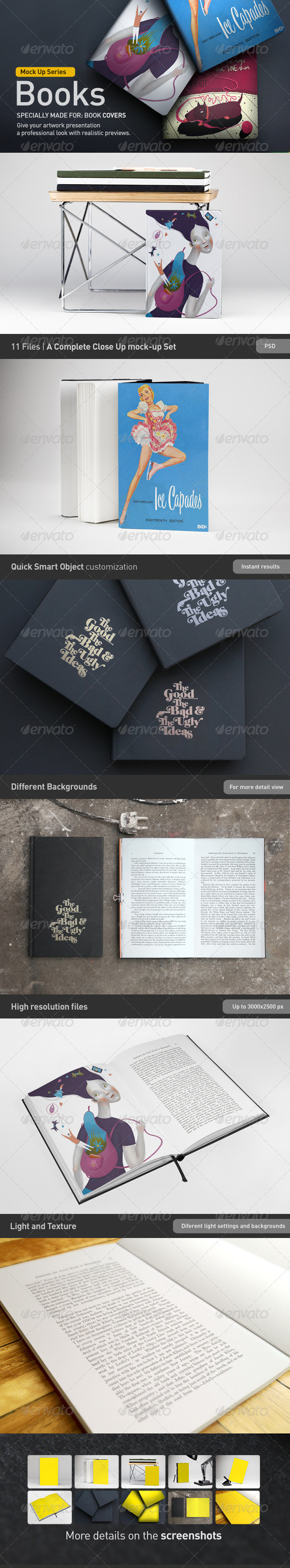 Book Brochure Mock-Up Book Brochure Mock-Up