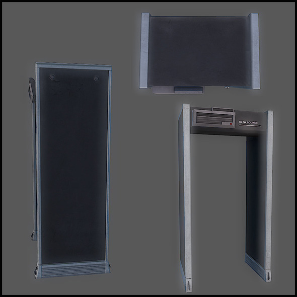 Metal Scanner - 3DOcean Item for Sale