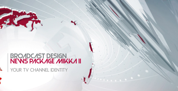 Broadcast Design News Package Mikka II Broadcast Design News Package Mikka II