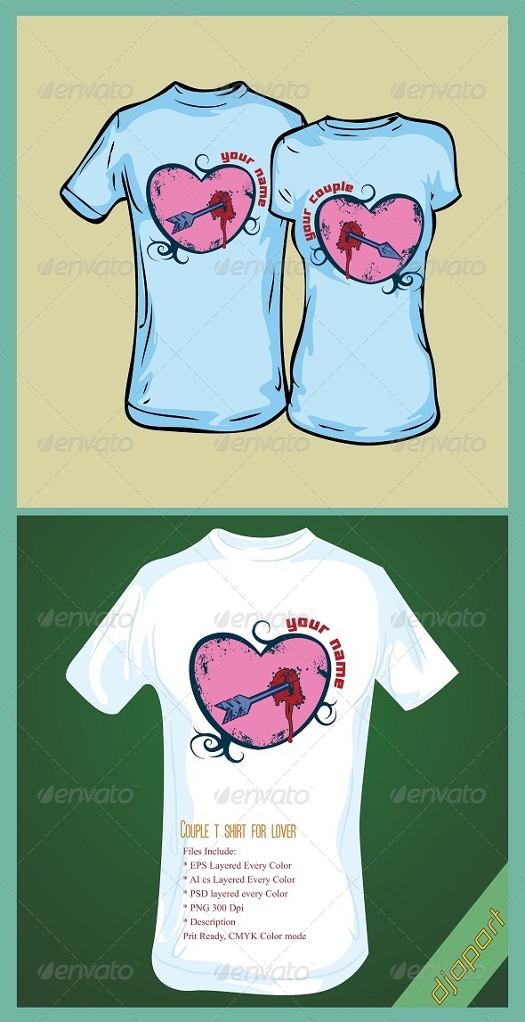 Couple lover t shirt design Couple lover t shirt design