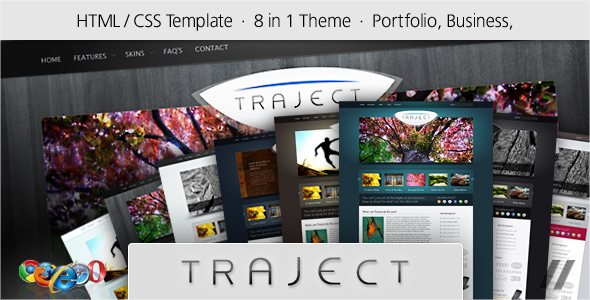 Traject - HTML Portfolio and Business Site