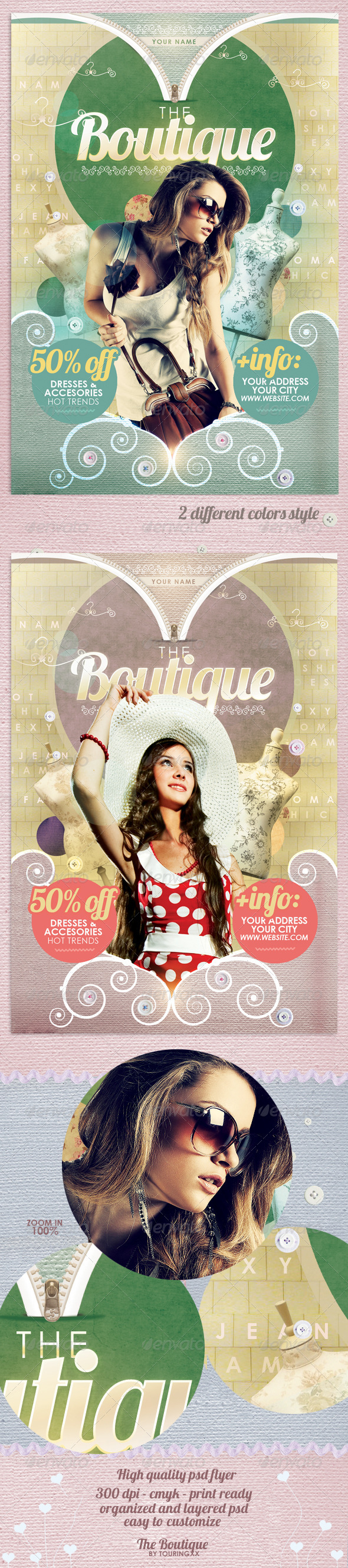 The Boutique Flyer Template - Commerce Flyers