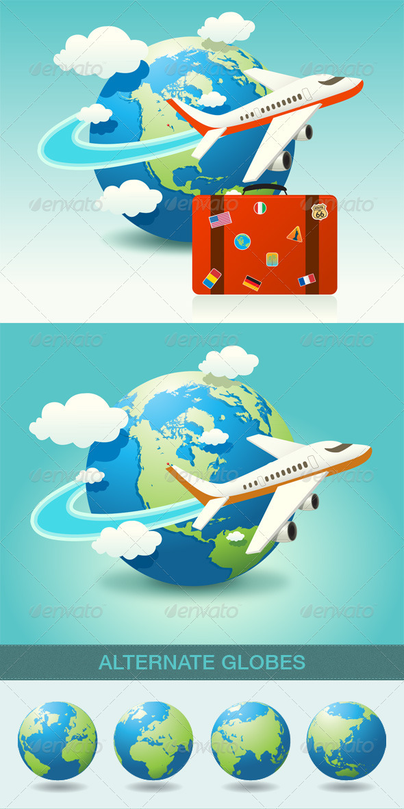 Airplane Travel Icon Airplane Travel Icon