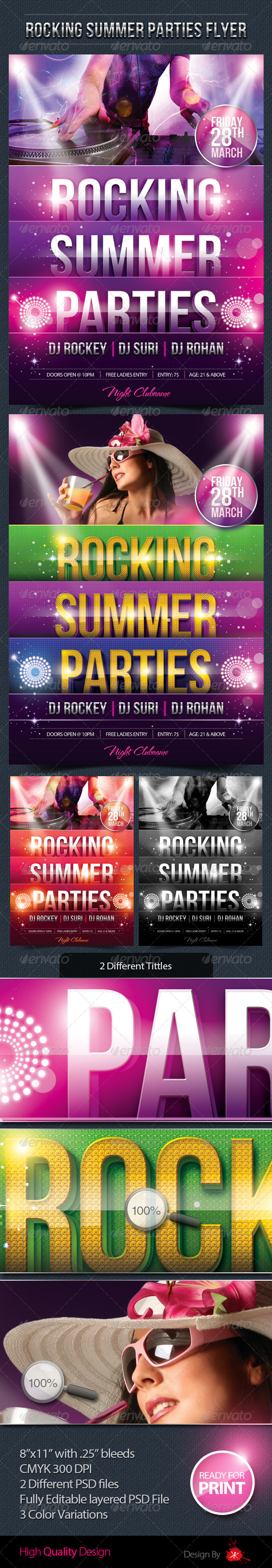 Summer Party Flyer