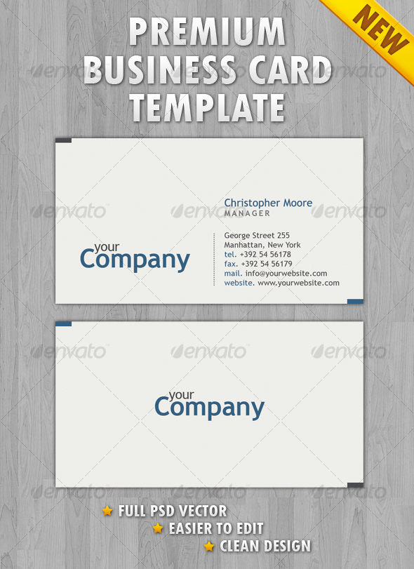 Clean Business Card Clean Business Card