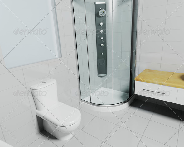 Contemporary bathroom Contemporary bathroom