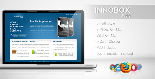 Innobox - Simple Business Template 2