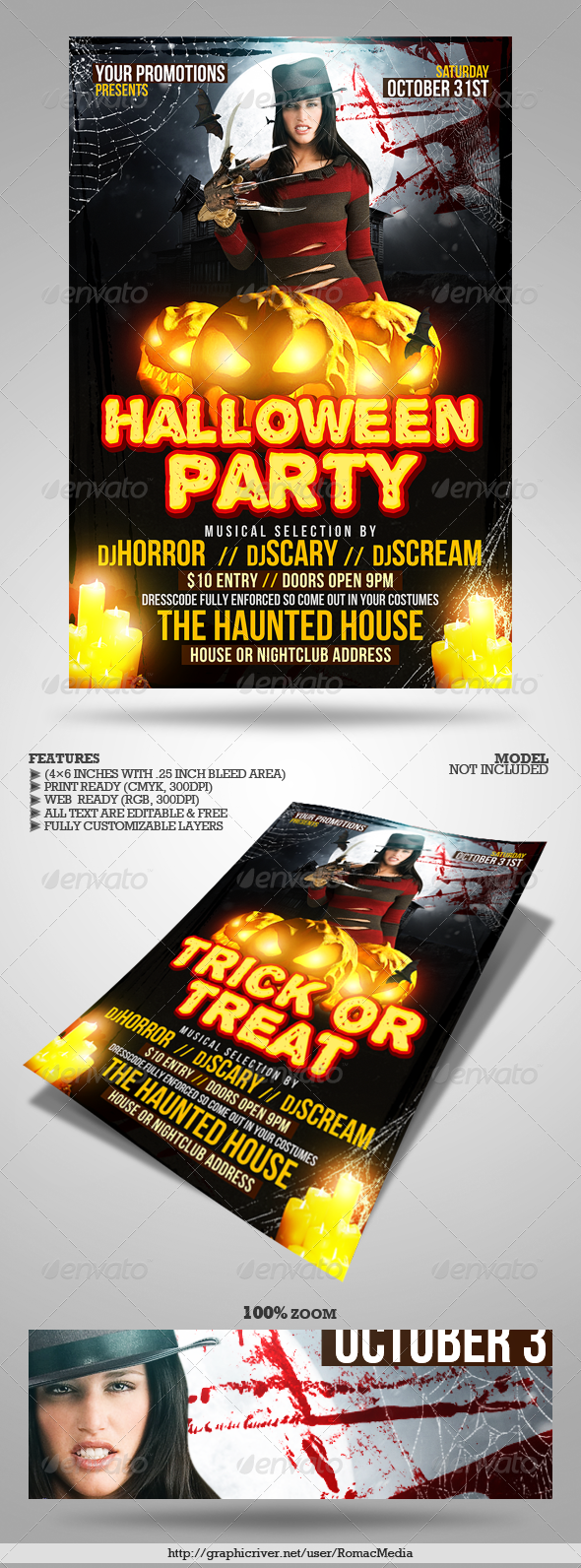 Halloween Party Flyer