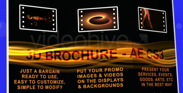 3D BROCHURE FULL HD AE CS3 3D BROCHURE FULL HD AE CS3