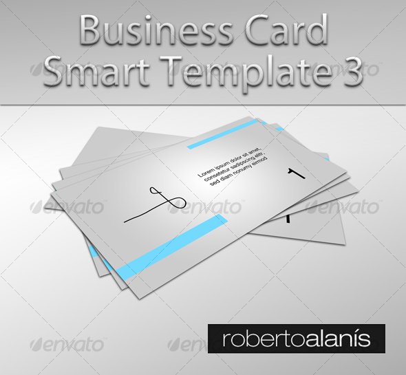 Business Card Smart Template 3 - Business Cards Print