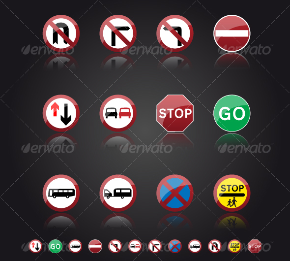 UK Road Signs Giving Orders UK Road Signs Giving Orders