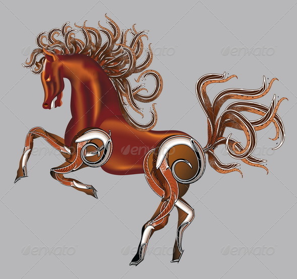 Horse Fantasy Vector Horse Fantasy Vector