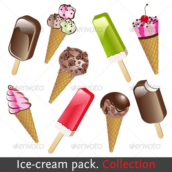 Ice Cream Pack. Collection