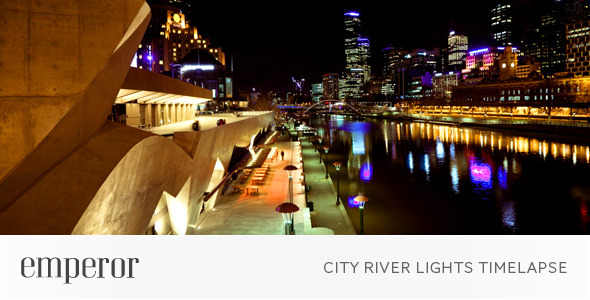 City River Lights Timelapse City River Lights Timelapse