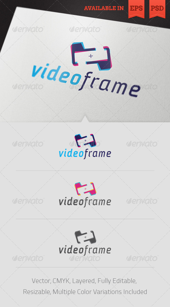 Video Frame Logo Template GraphicRiver