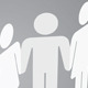 Paper Cut Art - People on a Row Paper Cut Art - People on a Row - GraphicRiver Item for Sale