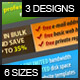 Web Banner Ad Template Set Web Banner Ad Template Set - GraphicRiver Item for Sale