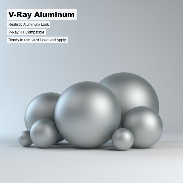 3ds max in vray material steel 3DOcean   Ray Material Aluminum V arquitectostyles by