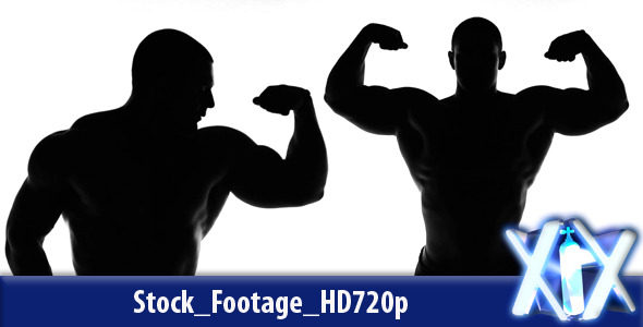 Bodybuilder Silhouette Bodybuilder Silhouette