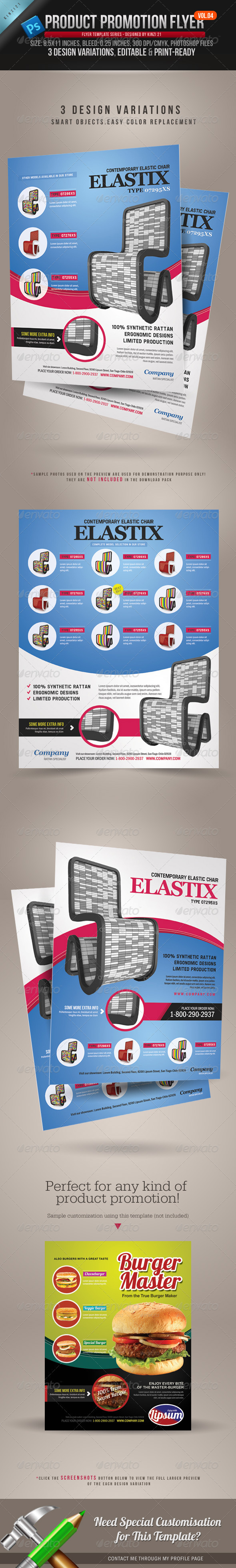 Product Promotion Flyer Vol.04 Product Promotion Flyer Vol.04