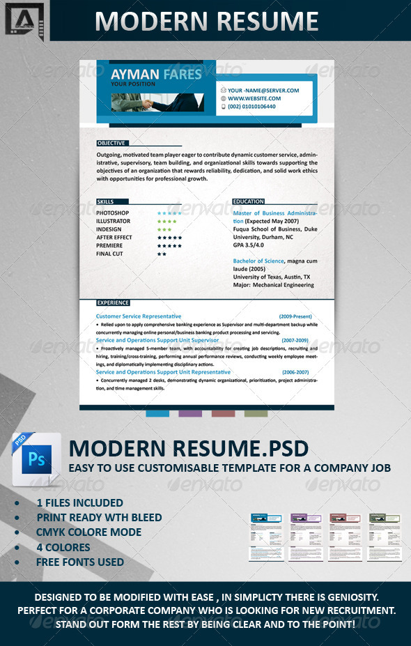 Modern Resume
