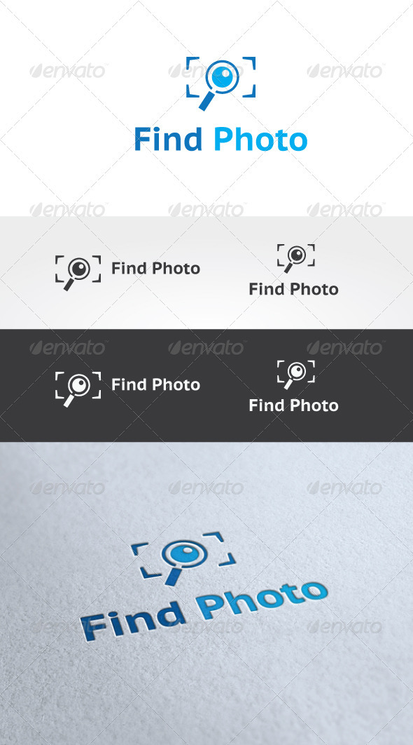 Find Photo Logo Template - Objects Logo Templates