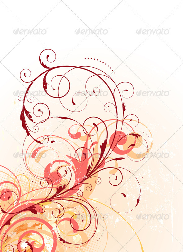Floral background Floral background