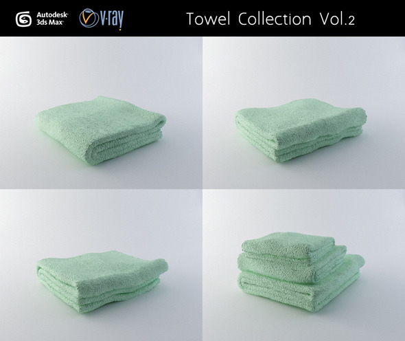 Towel Collection Vol.2 - 3DOcean Item for Sale