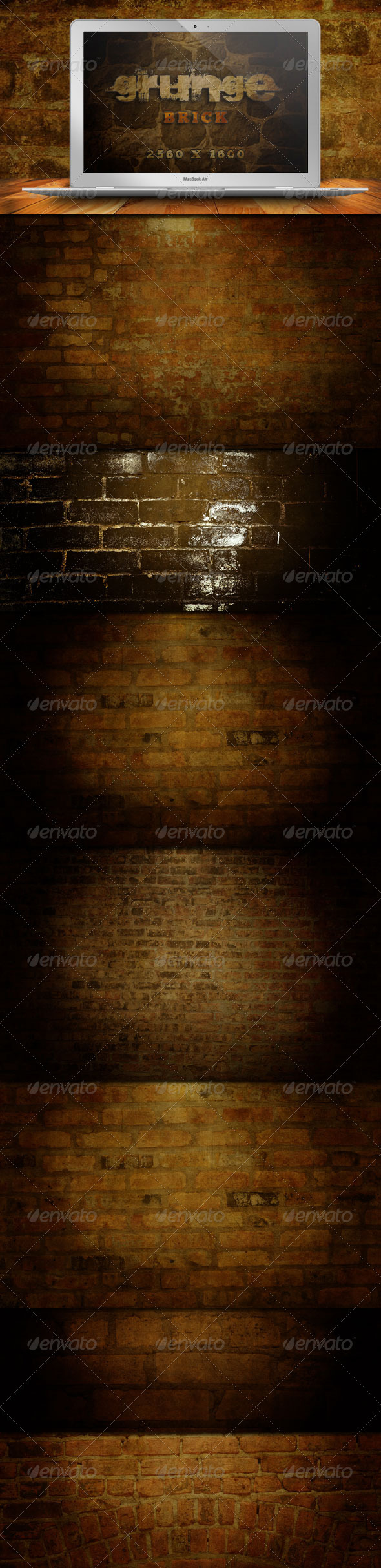 10 Grunge Brick Backgrounds - Backgrounds Graphics