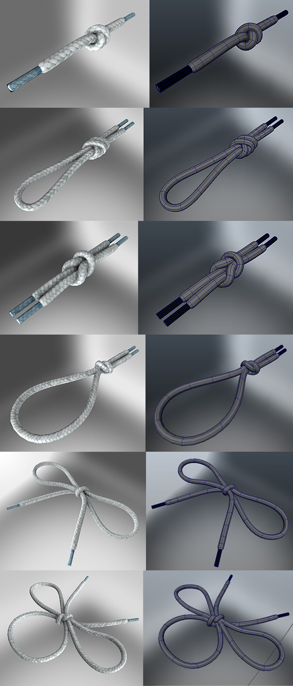 Knot Pack - 3DOcean Item for Sale