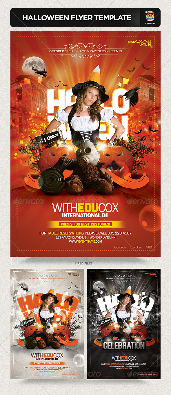 Halloween Flyer Template