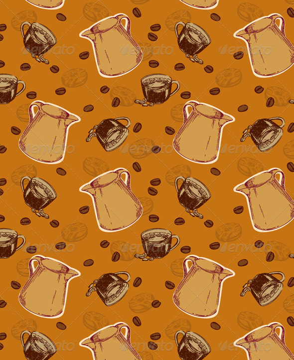Coffee Seamless Pattern Coffee Seamless Pattern
