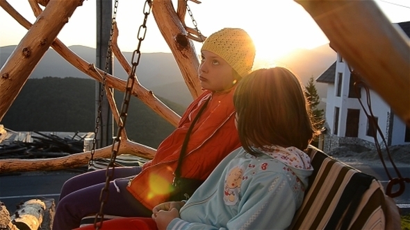 Girls On Swing Girls On Swing