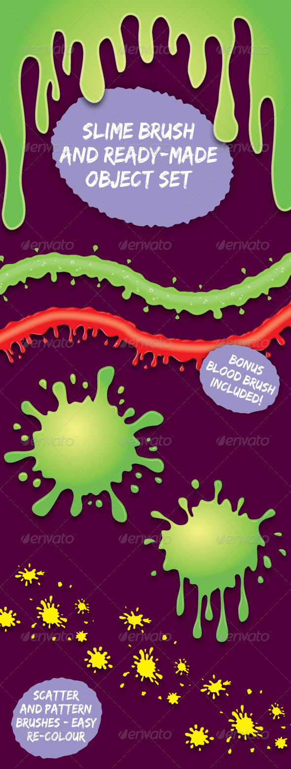 Slime Brushes and Objects - Miscellaneous Brushes