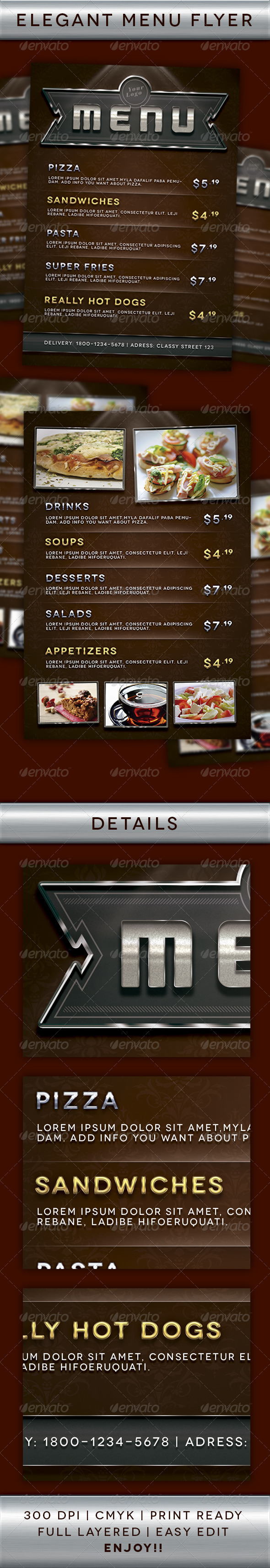 Multipurpose Menu Flyer