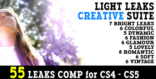 Light Leaks Creative Suite 55 Animations Light Leaks Creative Suite 55 Animations