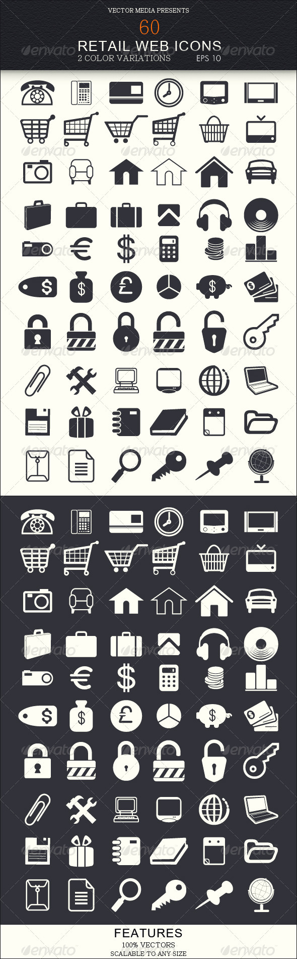60 Retail Web Icons 60 Retail Web Icons